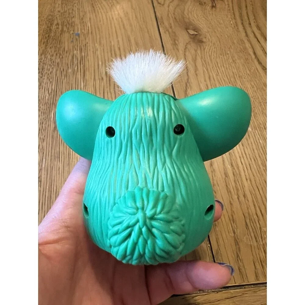 Vintage‎ 1998 McDonalds Happy Meal Toy Green Plastic Furby